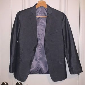 Calvin Klein Grey Kids Suit Jacket